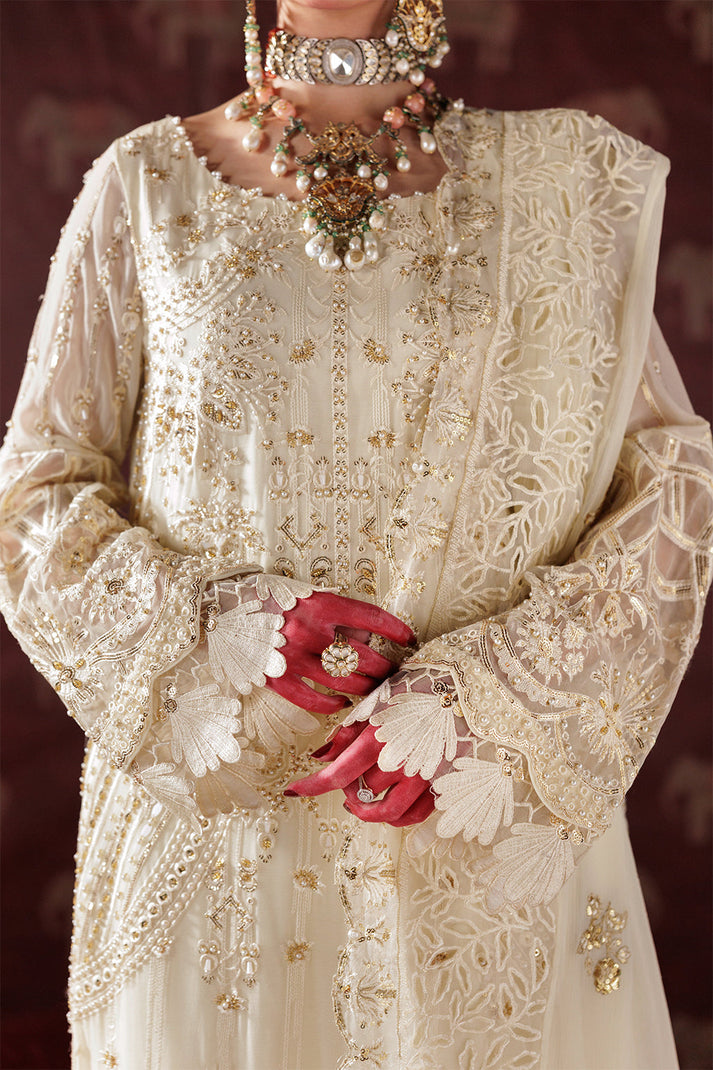 Saad Shaikh | Panache Luxury Chiffon 25 | D-10 by Saad Shaikh - Designer Dress  - Type : Ladies Clothes - Available at Libayah - 100% Original 