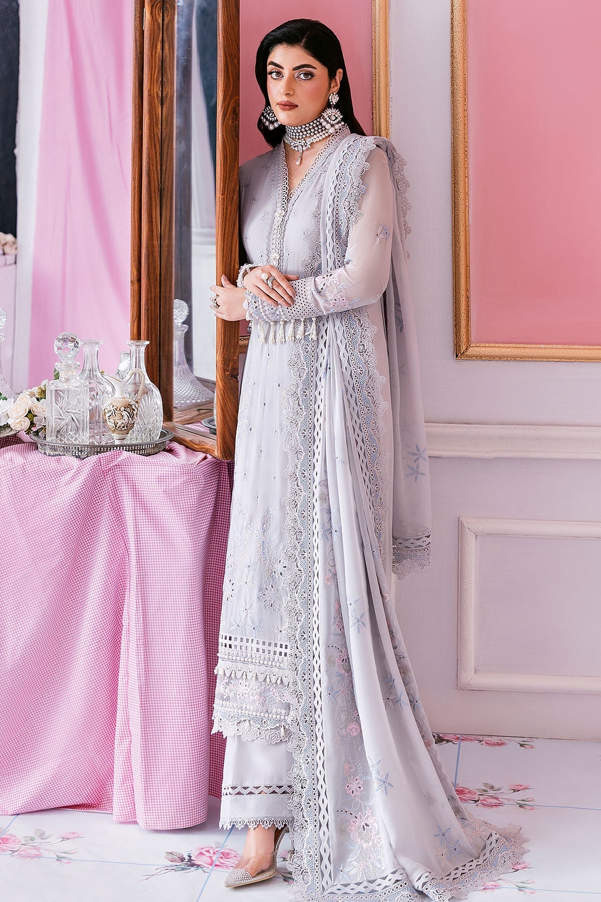 Imrozia Premium | Luxe Serene 25 |S-1091 STONE by Imrozia Premium - Designer Dress  - Type : Ladies Clothes - Available at Libayah - 100% Original 