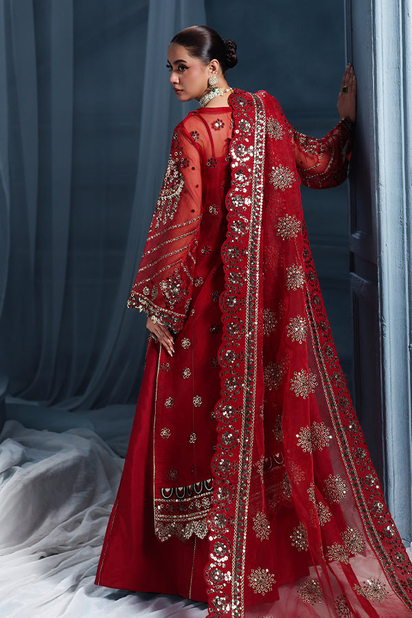 Saffron | Zynoria Formals 25 | Rubellite by Sahar - Designer Dress  - Type : Ladies Clothes - Available at Libayah - 100% Original 