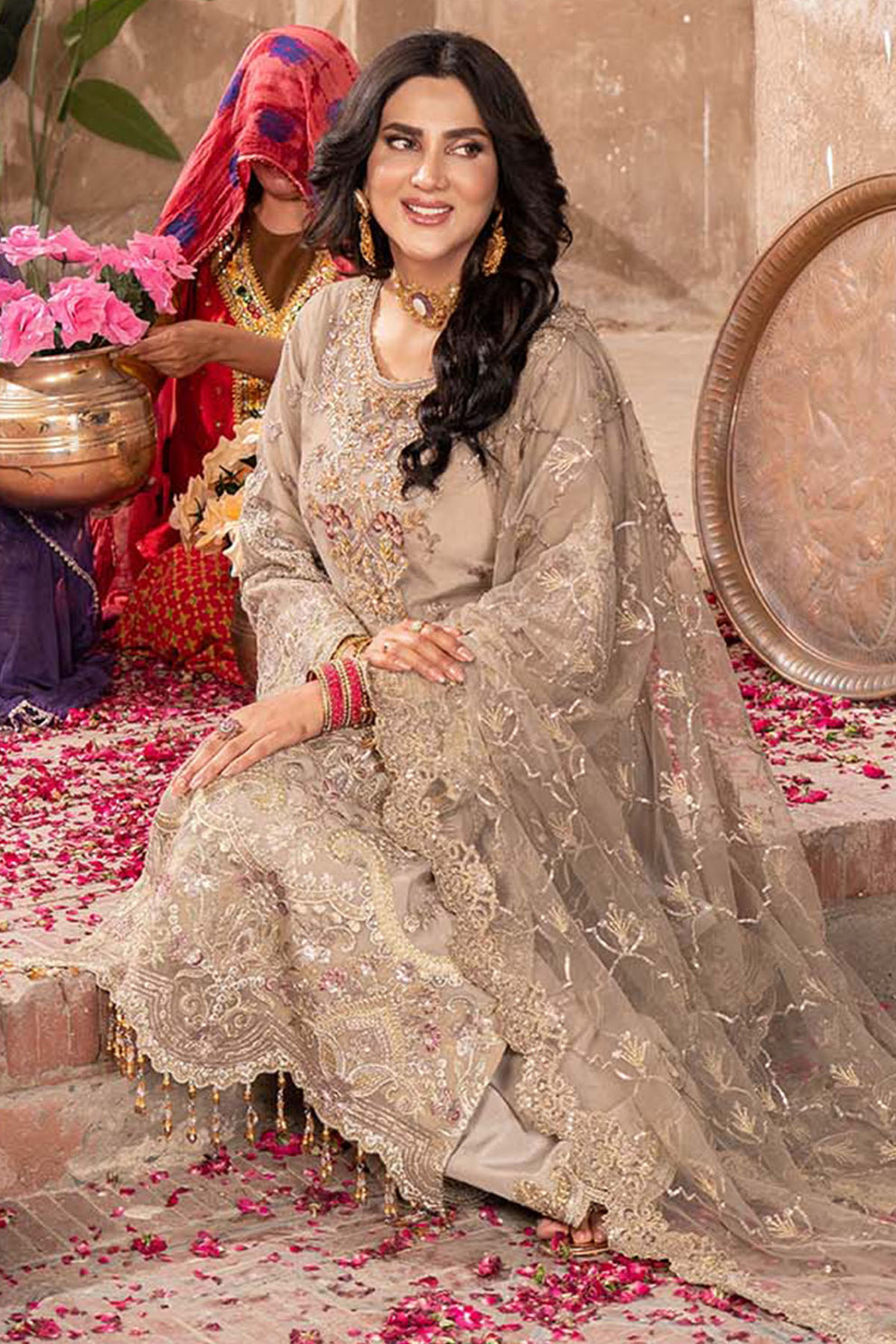 Imrozia Premium | Tehwar Premium | IP-149 RANGOLI by Imrozia Premium - Designer Dress  - Type : Ladies Clothes - Available at Libayah - 100% Original 