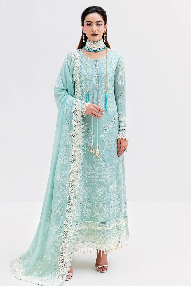 Imrozia Premium | Luxe Serene 25 | S-1087 AQUA by Imrozia Premium - Designer Dress  - Type : Ladies Clothes - Available at Libayah - 100% Original 