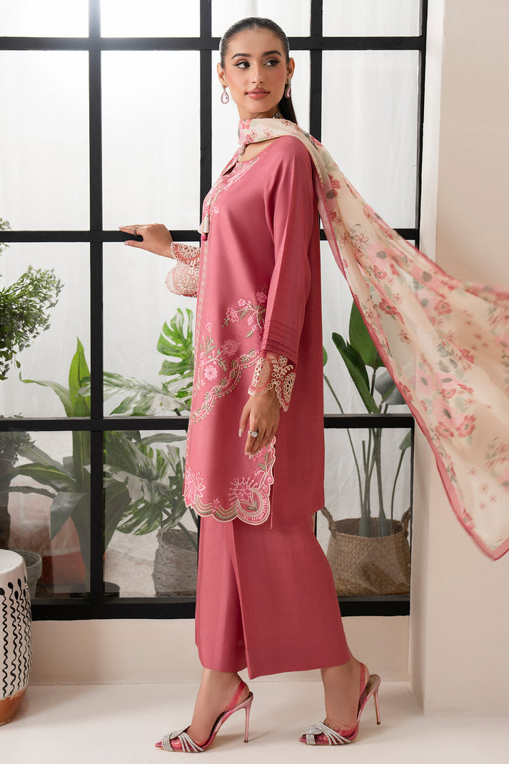 Imrozia Premium | Bloom Core | IP-170 PINK MUSK by Imrozia Premium - Designer Dress  - Type : Ladies Clothes - Available at Libayah - 100% Original 