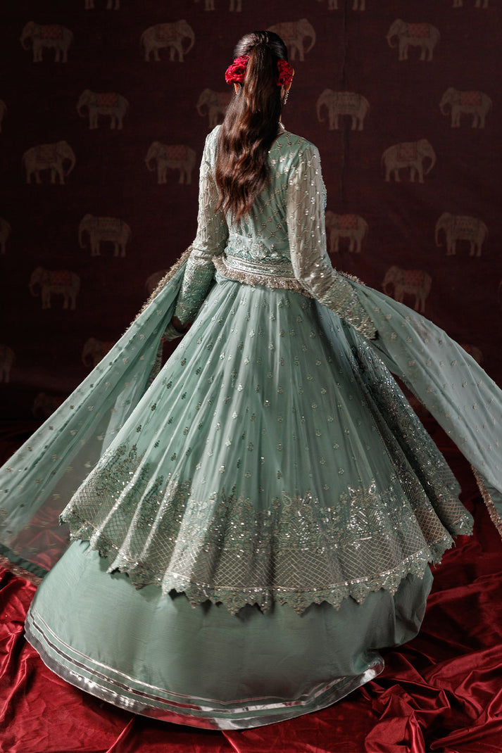 Saad Shaikh | Panache Luxury Chiffon 25 | D-08 by Saad Shaikh - Designer Dress  - Type : Ladies Clothes - Available at Libayah - 100% Original 