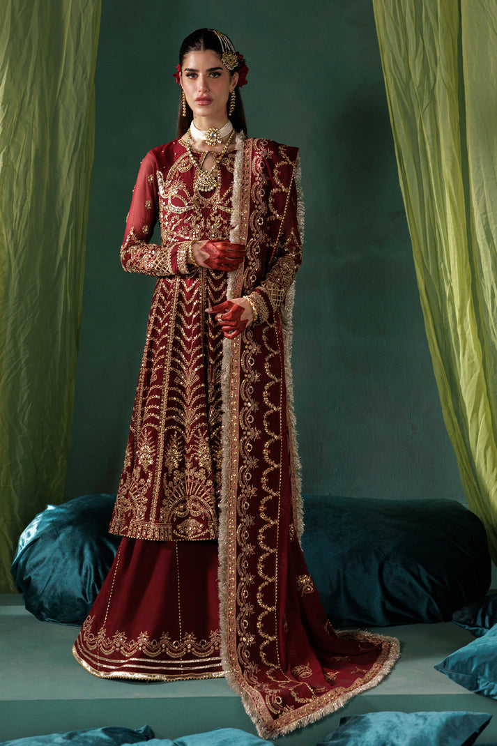 Saad Shaikh | Panache Luxury Chiffon 25 | D-02 by Saad Shaikh - Designer Dress  - Type : Ladies Clothes - Available at Libayah - 100% Original 
