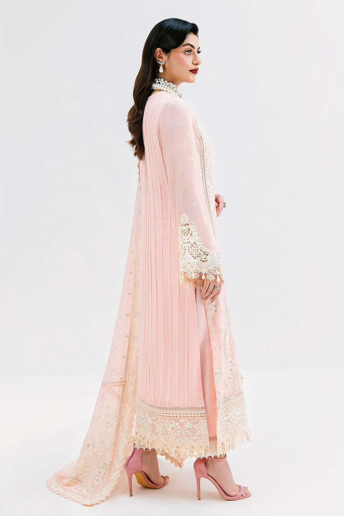 Imrozia Premium | Luxe Serene 25 |S-1088 BLUSH by Imrozia Premium - Designer Dress  - Type : Ladies Clothes - Available at Libayah - 100% Original 