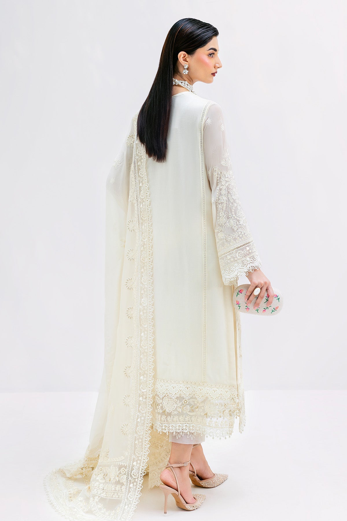 Imrozia Premium | Luxe Serene 25 | S-1086 PEARL by Imrozia Premium - Designer Dress  - Type : Ladies Clothes - Available at Libayah - 100% Original 