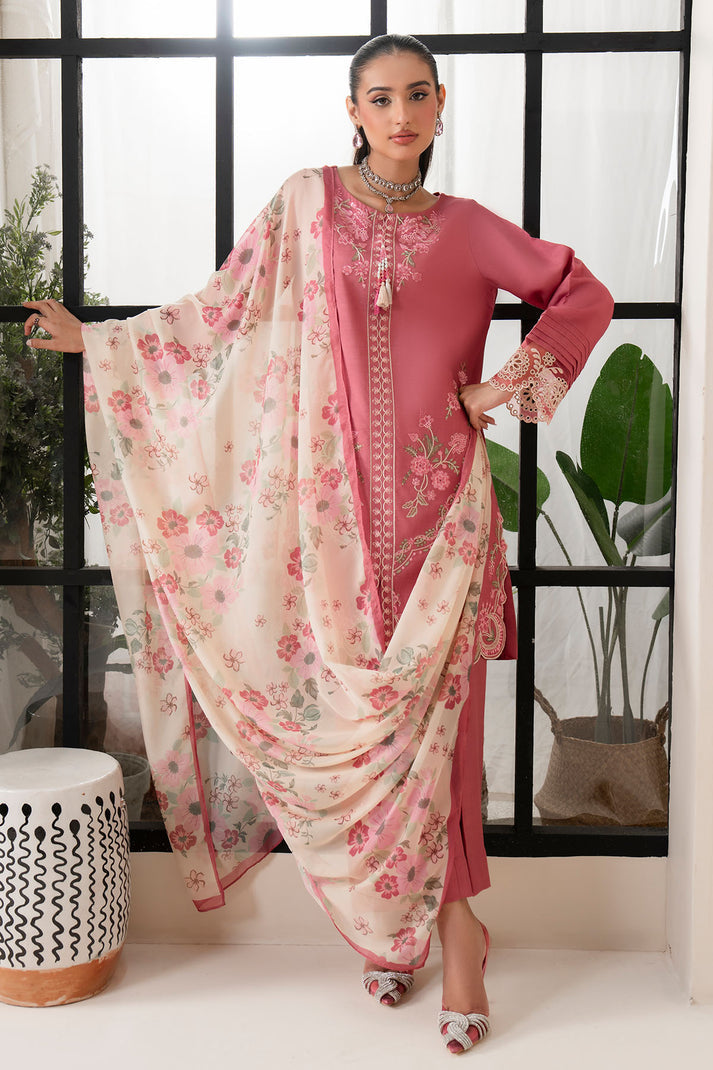 Imrozia Premium | Bloom Core | IP-170 PINK MUSK by Imrozia Premium - Designer Dress  - Type : Ladies Clothes - Available at Libayah - 100% Original 