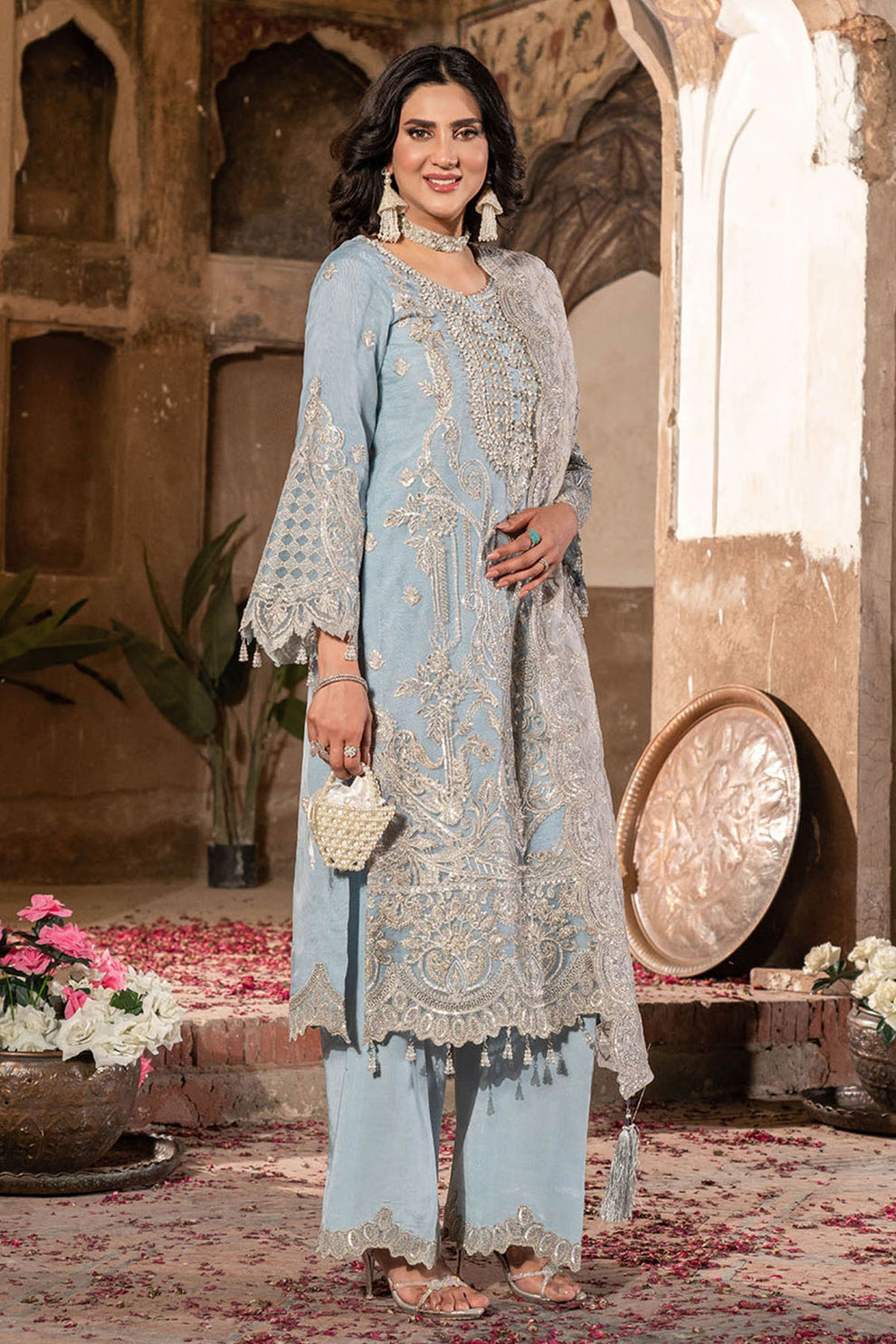 Imrozia Premium | Tehwar Premium | IP-147 ANCHAL by Imrozia Premium - Designer Dress  - Type : Ladies Clothes - Available at Libayah - 100% Original 