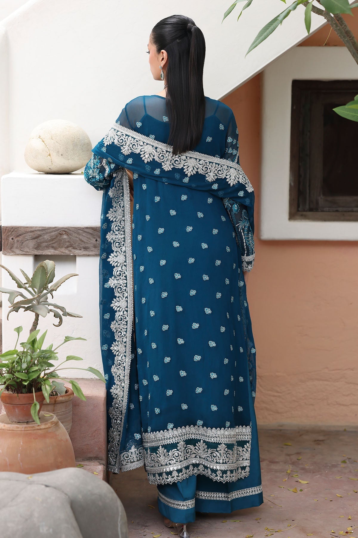 Imrozia Premium | Saiyara Formals | I-232 AZURA by Imrozia Premium - Designer Dress  - Type : Ladies Clothes - Available at Libayah - 100% Original 