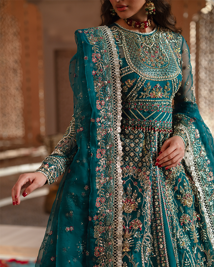 Zevk | Mughal Raniya | Sundas Rani by Zevk - Designer Dress - Type: Ladies Clothes - Available at Libayah - 100% Original