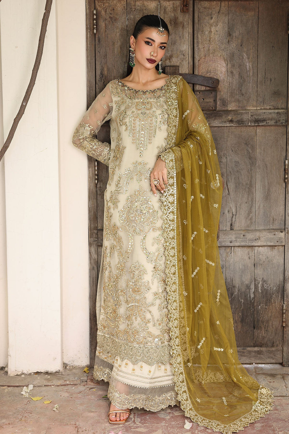 Imrozia Premium | Saiyara Formals | I-229 ROHMA by Imrozia Premium - Designer Dress  - Type : Ladies Clothes - Available at Libayah - 100% Original 