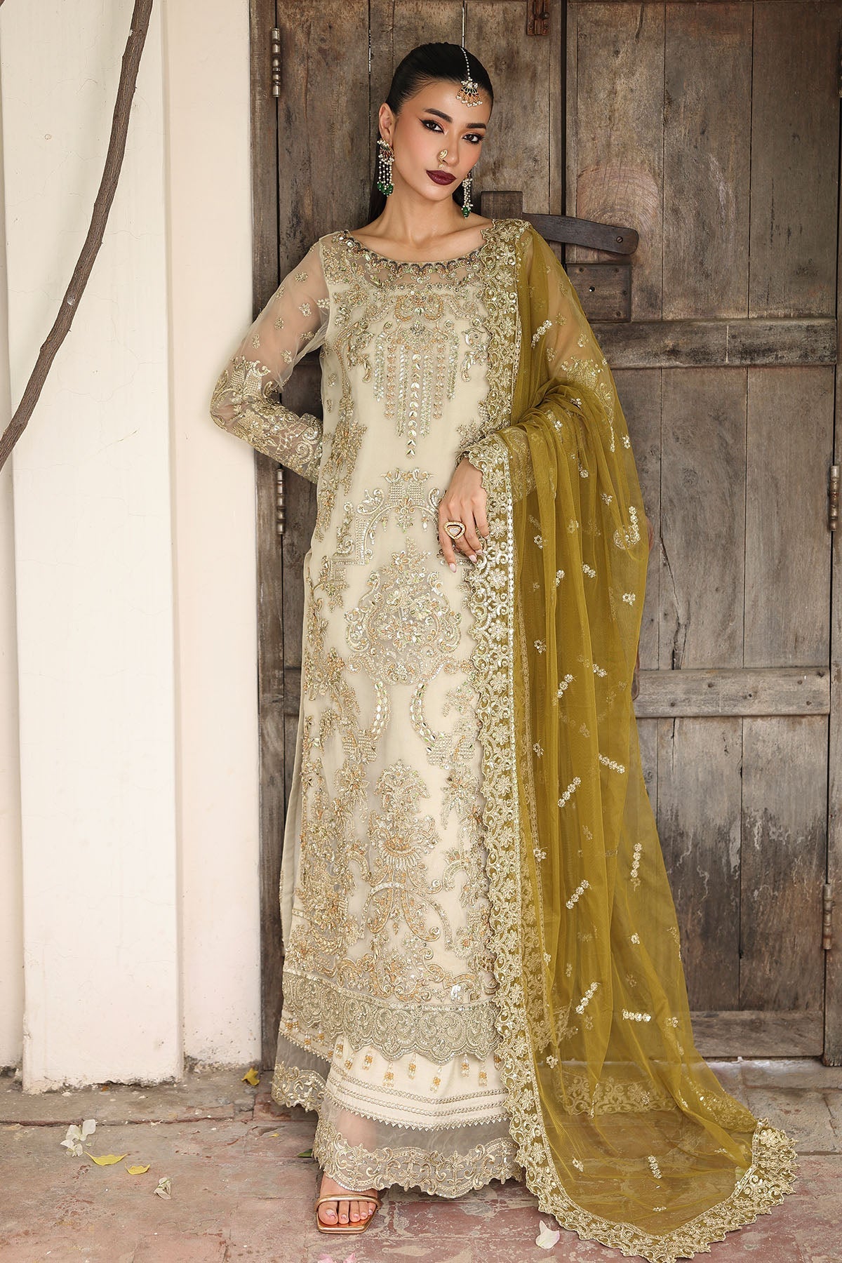 Imrozia Premium | Saiyara Formals | I-229 ROHMA by Imrozia Premium - Designer Dress  - Type : Ladies Clothes - Available at Libayah - 100% Original 