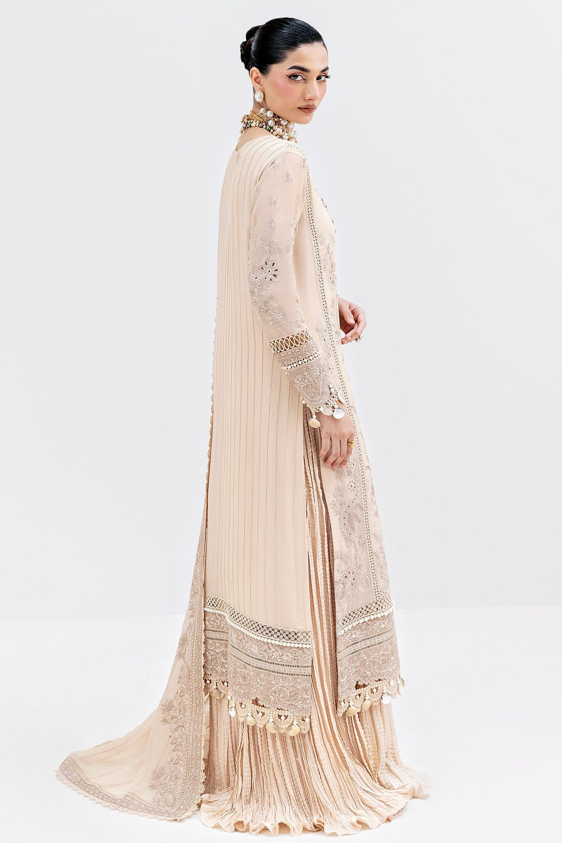 Imrozia Premium | Luxe Serene 25 | S-1094 SAND by Imrozia Premium - Designer Dress  - Type : Ladies Clothes - Available at Libayah - 100% Original 