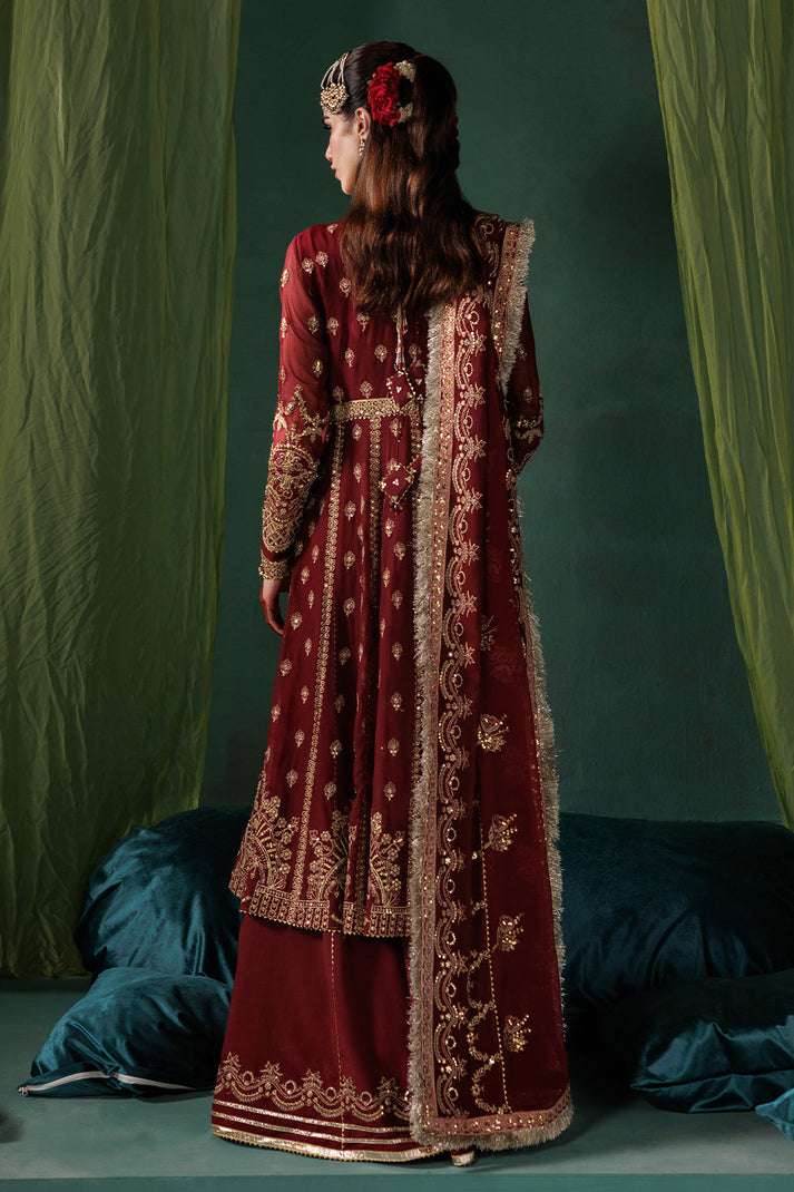 Saad Shaikh | Panache Luxury Chiffon 25 | D-02 by Saad Shaikh - Designer Dress  - Type : Ladies Clothes - Available at Libayah - 100% Original 
