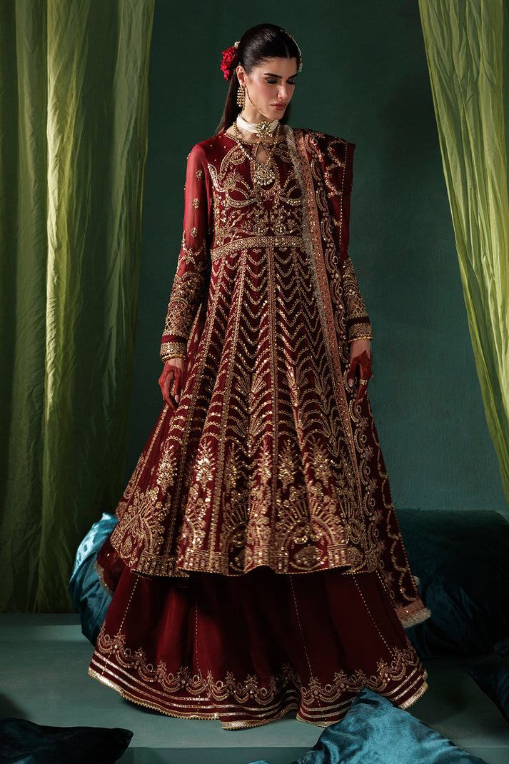 Saad Shaikh | Panache Luxury Chiffon 25 | D-02 by Saad Shaikh - Designer Dress  - Type : Ladies Clothes - Available at Libayah - 100% Original 