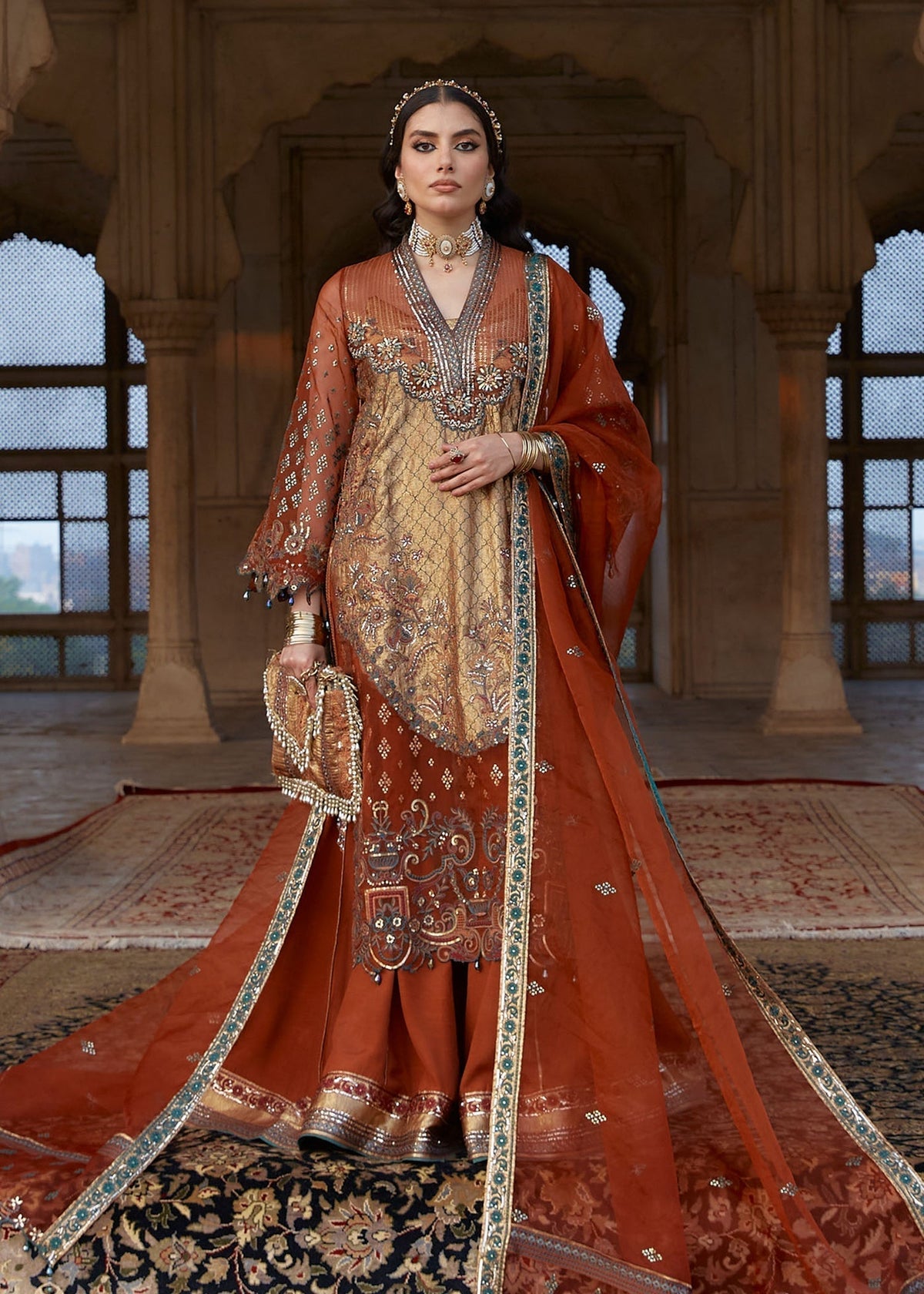 Laj | Hath Kahani Luxury Formals 24 | SHAHRANI by Laj - Designer Dress  - Type : Ladies Clothes - Available at Libayah - 100% Original 