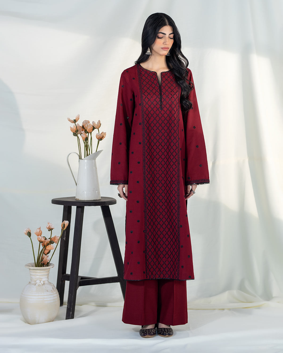Zevk | Winter Flavour | RASPBERRY by Zevk - Designer Dress - Type: Ladies Clothes - Available at Libayah - 100% Original