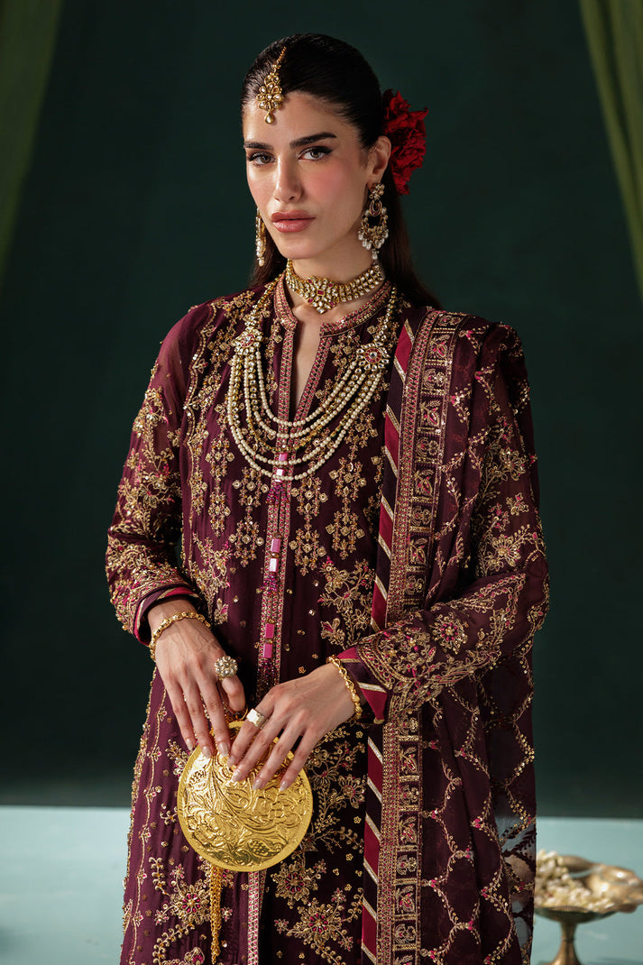 Saad Shaikh | Panache Luxury Chiffon 25 | D-06 by Saad Shaikh - Designer Dress  - Type : Ladies Clothes - Available at Libayah - 100% Original 