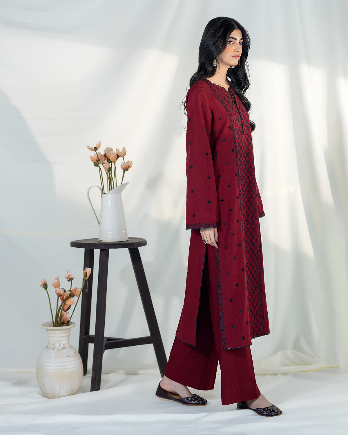Zevk | Winter Flavour | RASPBERRY by Zevk - Designer Dress - Type: Ladies Clothes - Available at Libayah - 100% Original