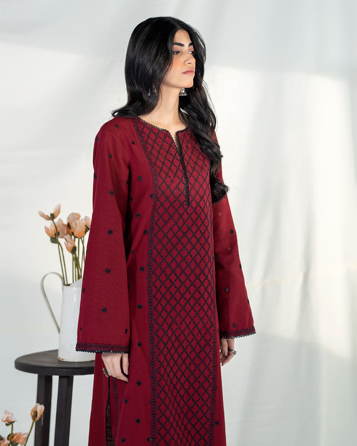 Zevk | Winter Flavour | RASPBERRY by Zevk - Designer Dress - Type: Ladies Clothes - Available at Libayah - 100% Original