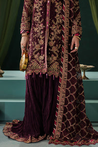 Saad Shaikh | Panache Luxury Chiffon 25 | D-06 by Saad Shaikh - Designer Dress  - Type : Ladies Clothes - Available at Libayah - 100% Original 