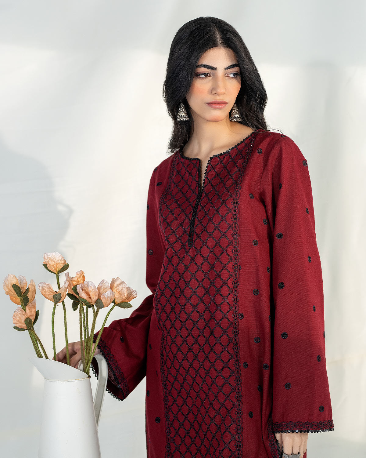 Zevk | Winter Flavour | RASPBERRY by Zevk - Designer Dress - Type: Ladies Clothes - Available at Libayah - 100% Original