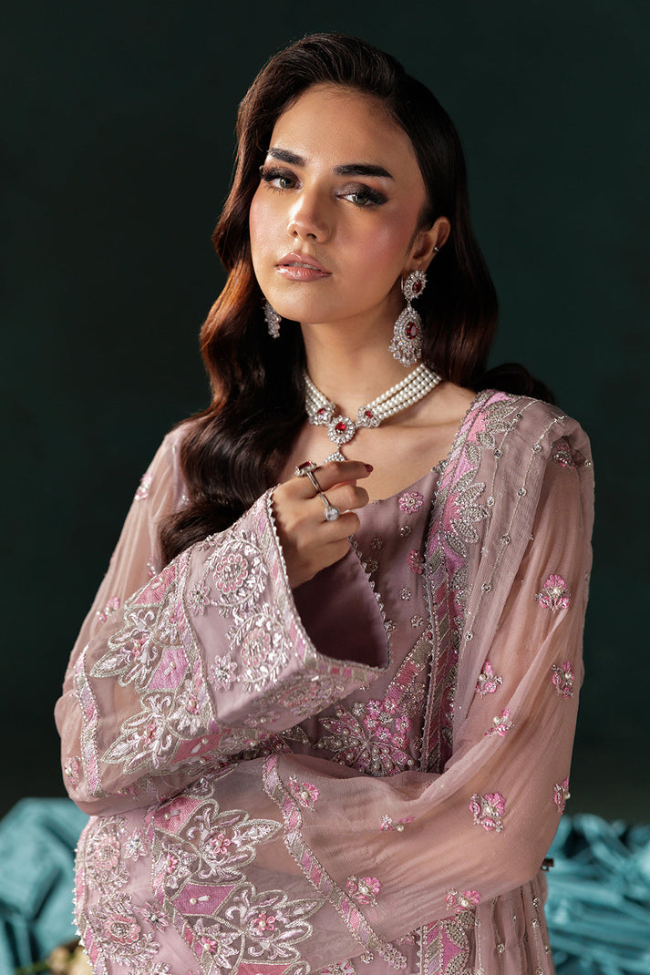 Saad Shaikh | Panache Luxury Chiffon 25 | D-07 by Saad Shaikh - Designer Dress  - Type : Ladies Clothes - Available at Libayah - 100% Original 