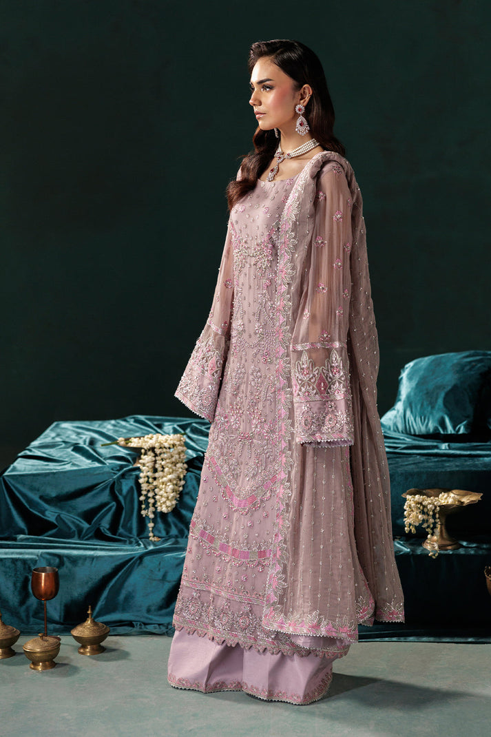 Saad Shaikh | Panache Luxury Chiffon 25 | D-07 by Saad Shaikh - Designer Dress  - Type : Ladies Clothes - Available at Libayah - 100% Original 