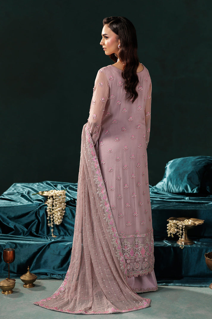 Saad Shaikh | Panache Luxury Chiffon 25 | D-07 by Saad Shaikh - Designer Dress  - Type : Ladies Clothes - Available at Libayah - 100% Original 