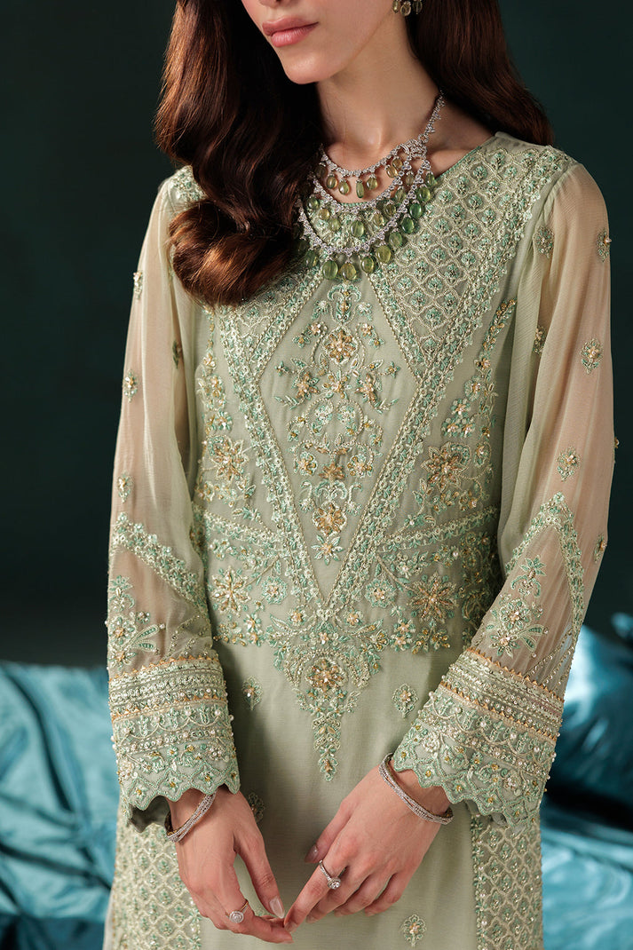 Saad Shaikh | Panache Luxury Chiffon 25 | D-09 by Saad Shaikh - Designer Dress  - Type : Ladies Clothes - Available at Libayah - 100% Original 