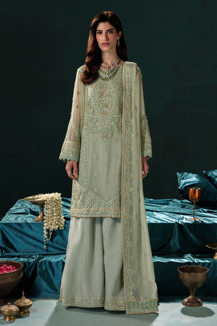 Saad Shaikh | Panache Luxury Chiffon 25 | D-09 by Saad Shaikh - Designer Dress  - Type : Ladies Clothes - Available at Libayah - 100% Original 