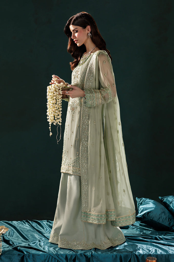 Saad Shaikh | Panache Luxury Chiffon 25 | D-09 by Saad Shaikh - Designer Dress  - Type : Ladies Clothes - Available at Libayah - 100% Original 