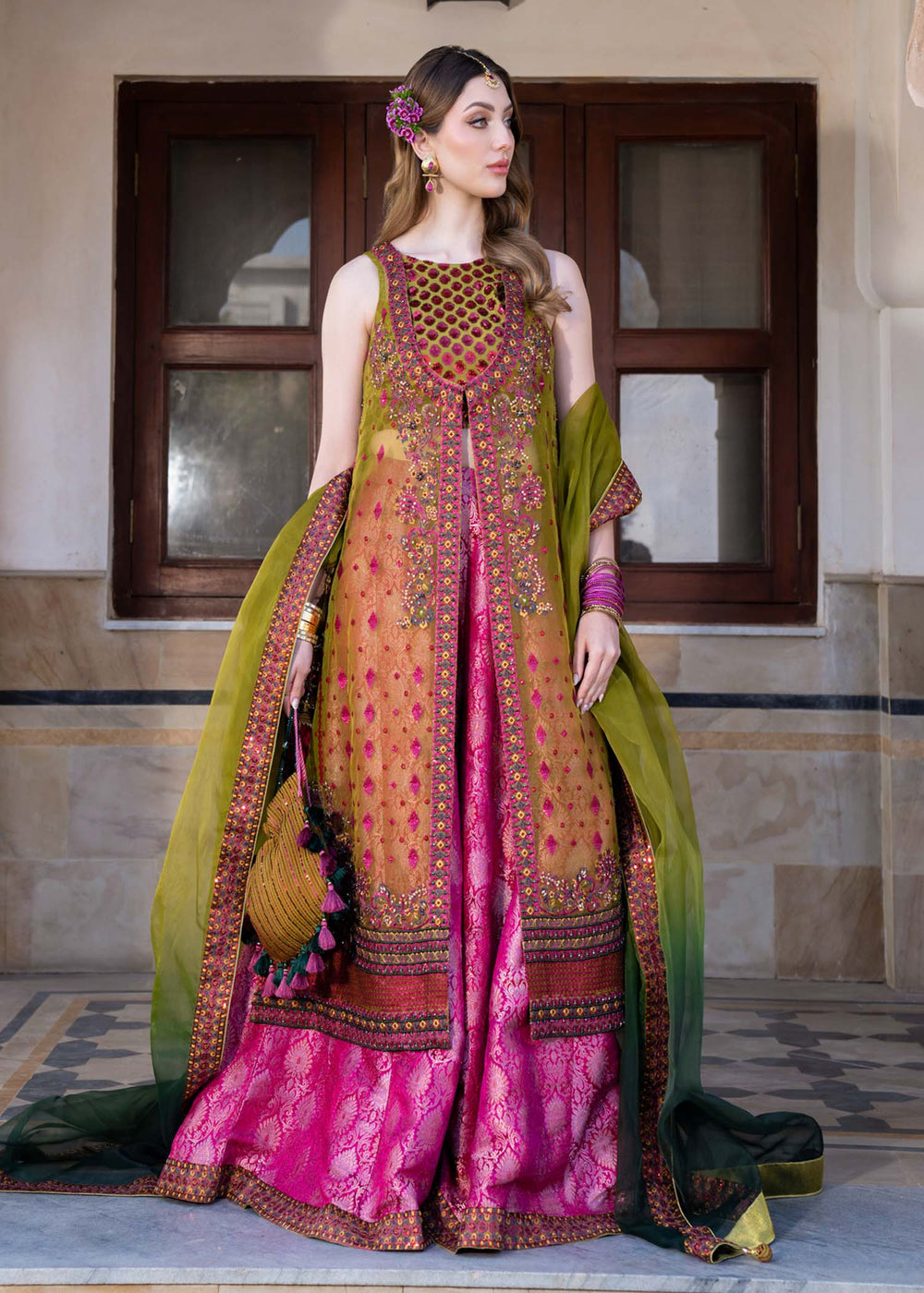Fiora – authentic Pakistani formal dress from the Laj by Lajwanti Honey Belle Luxury Formals collection for women in the UK