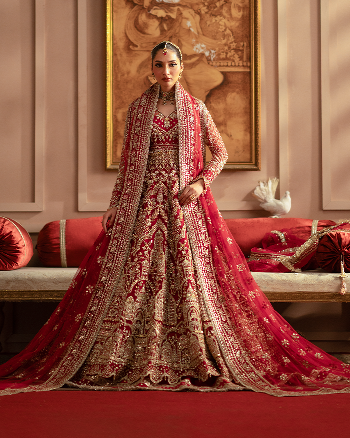 Zevk | Mughal Raniya | Jodha Begum by Zevk - Designer Dress - Type: Ladies Clothes - Available at Libayah - 100% Original