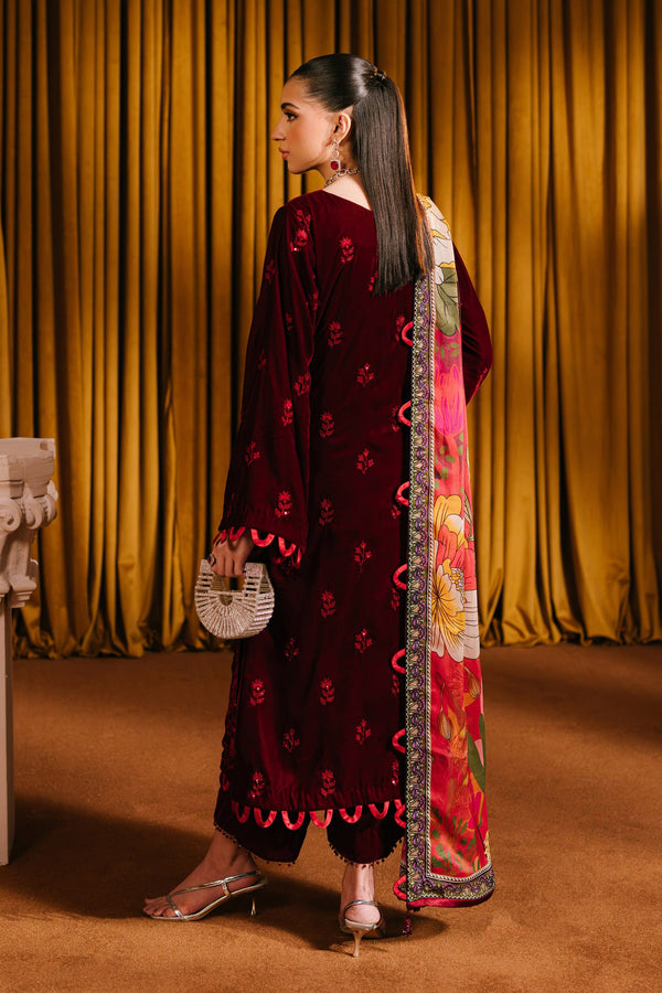 Taana Baana | The Velvet Affair | F0465 by Taana Baana - Designer Dress - Type: Ladies Clothes - Available at Libayah - 100% Original
