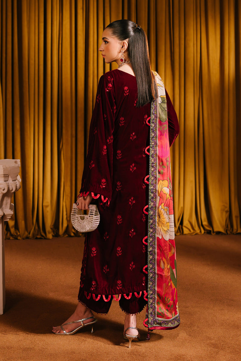 Taana Baana | The Velvet Affair | F0465 by Taana Baana - Designer Dress - Type: Ladies Clothes - Available at Libayah - 100% Original