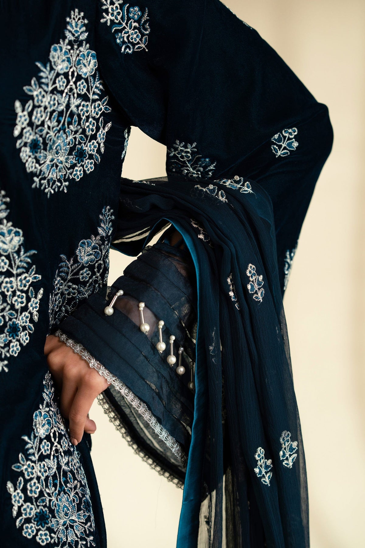 Taana Baana | The Velvet Affair | F0472 by Taana Baana - Designer Dress - Type: Ladies Clothes - Available at Libayah - 100% Original