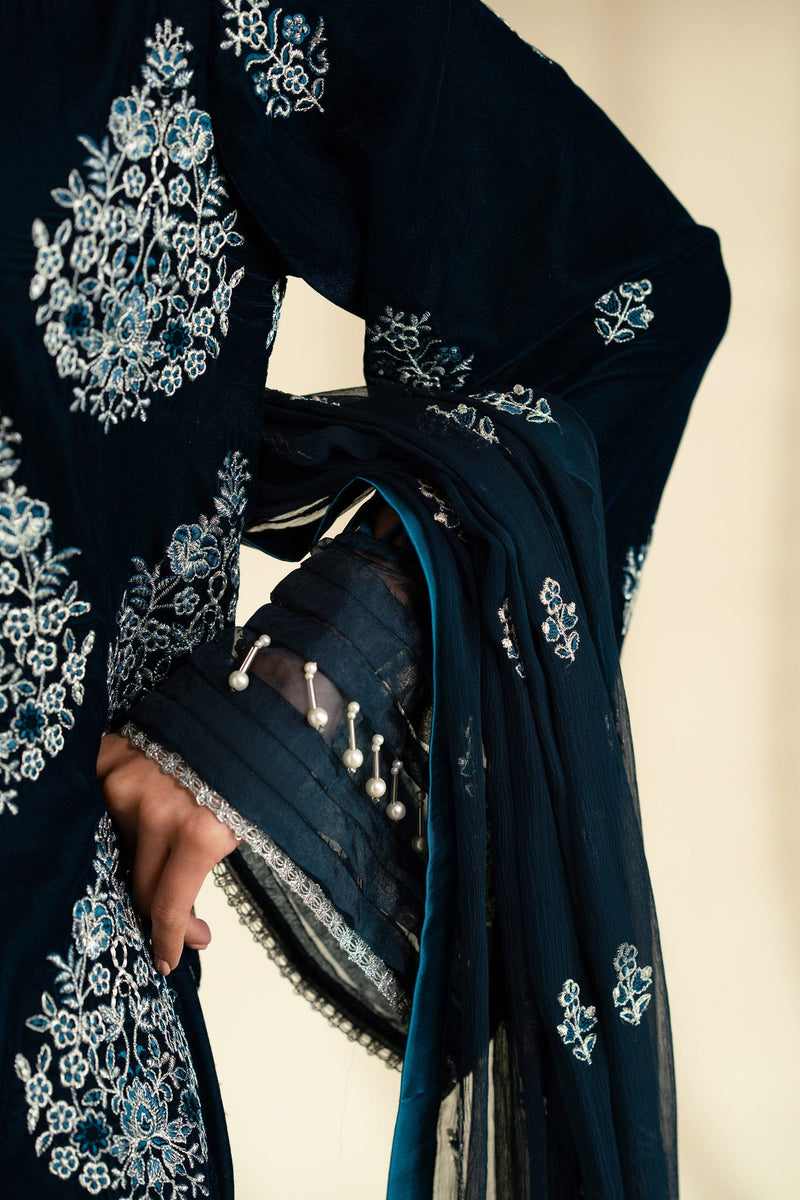 Taana Baana | The Velvet Affair | F0472 by Taana Baana - Designer Dress - Type: Ladies Clothes - Available at Libayah - 100% Original