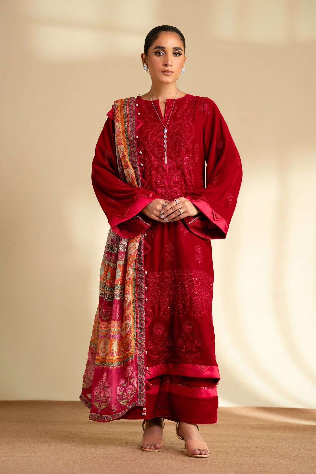 Taana Baana | The Velvet Affair | F0464 by Taana Baana - Designer Dress - Type: Ladies Clothes - Available at Libayah - 100% Original