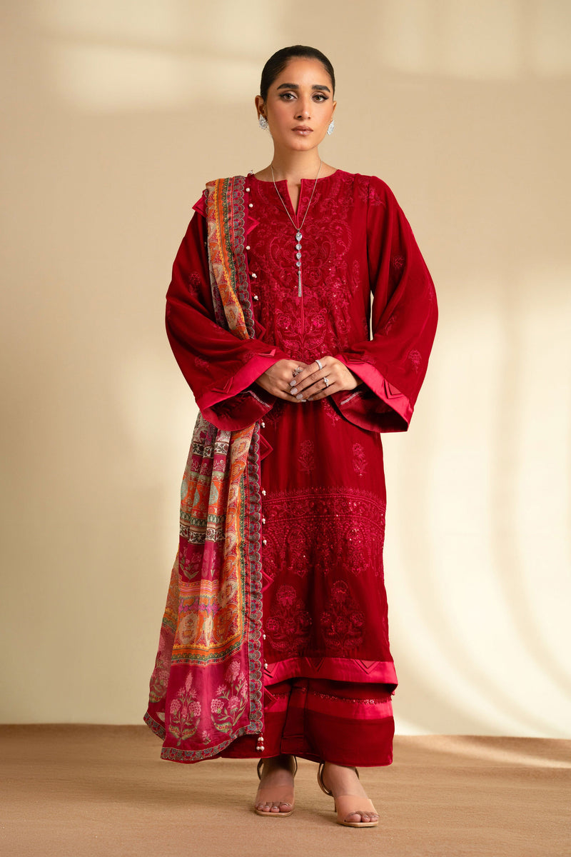 Taana Baana | The Velvet Affair | F0464 by Taana Baana - Designer Dress - Type: Ladies Clothes - Available at Libayah - 100% Original