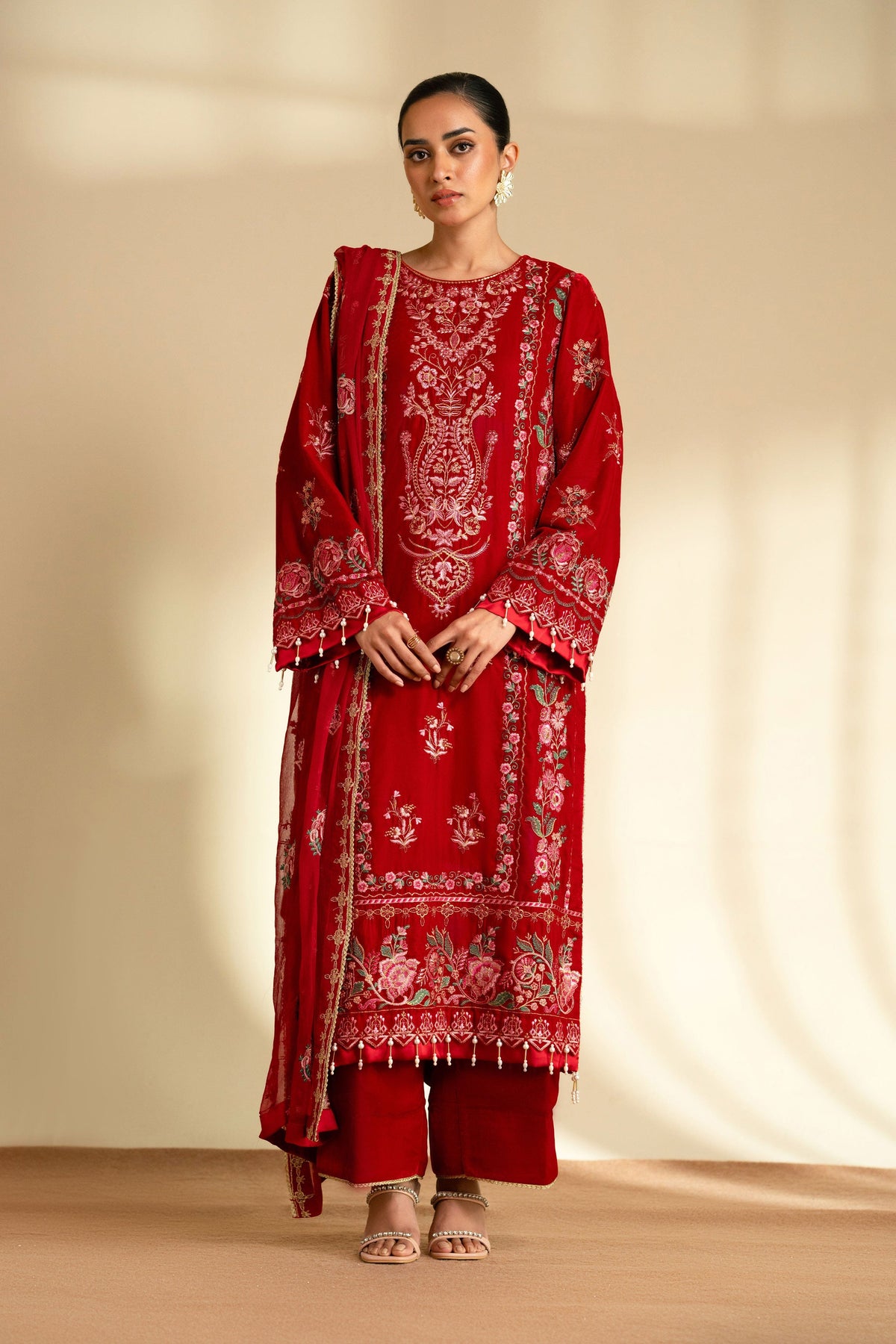 Taana Baana | The Velvet Affair | F0481 by Taana Baana - Designer Dress - Type: Ladies Clothes - Available at Libayah - 100% Original