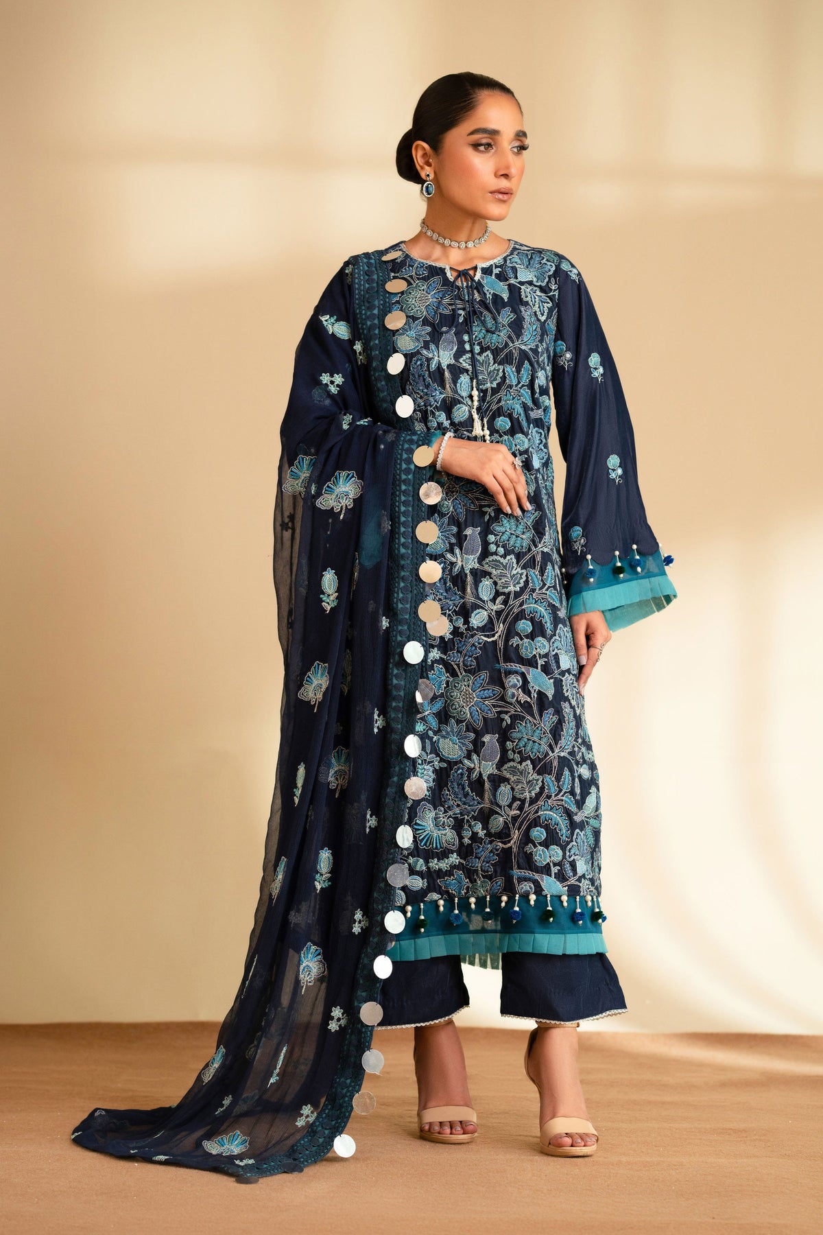 Taana Baana | The Velvet Affair | F0479B by Taana Baana - Designer Dress - Type: Ladies Clothes - Available at Libayah - 100% Original