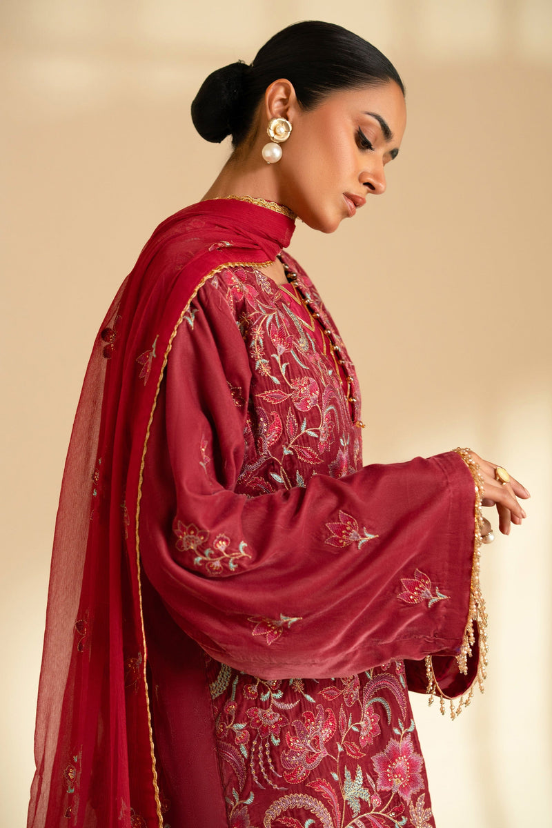Taana Baana | The Velvet Affair | F0478 by Taana Baana - Designer Dress - Type: Ladies Clothes - Available at Libayah - 100% Original