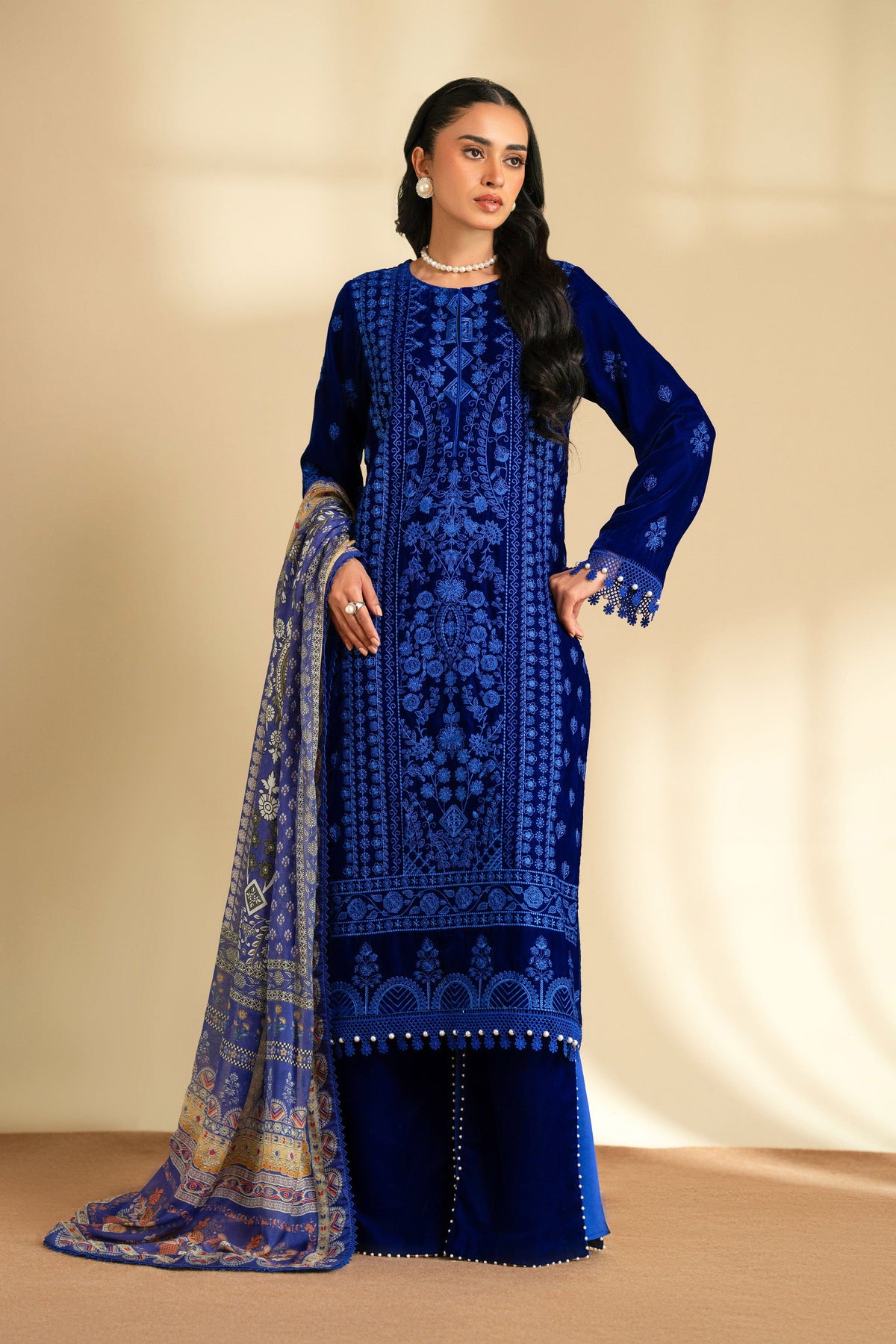 Taana Baana | The Velvet Affair | F0468 by Taana Baana - Designer Dress - Type: Ladies Clothes - Available at Libayah - 100% Original
