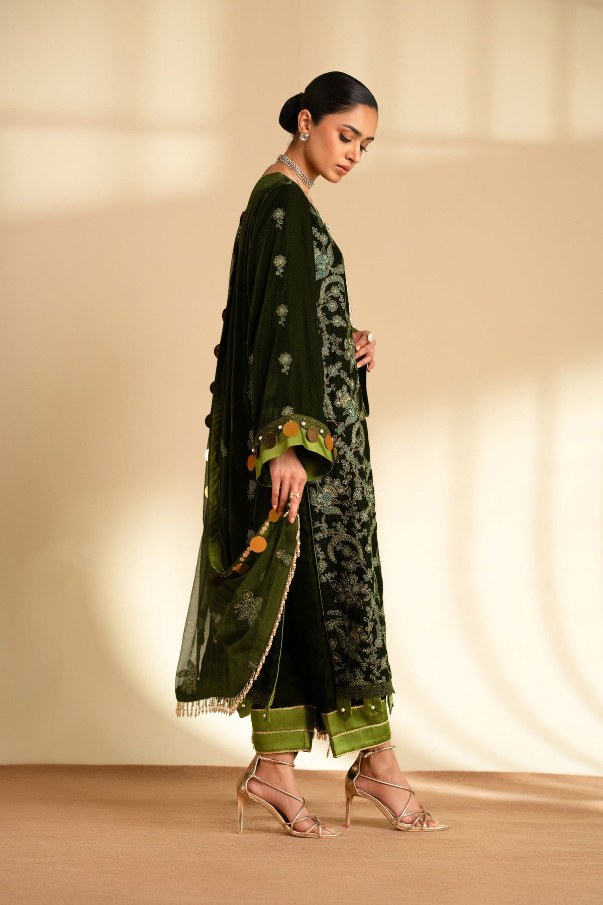 Taana Baana | The Velvet Affair | F0487B by Taana Baana - Designer Dress - Type: Ladies Clothes - Available at Libayah - 100% Original