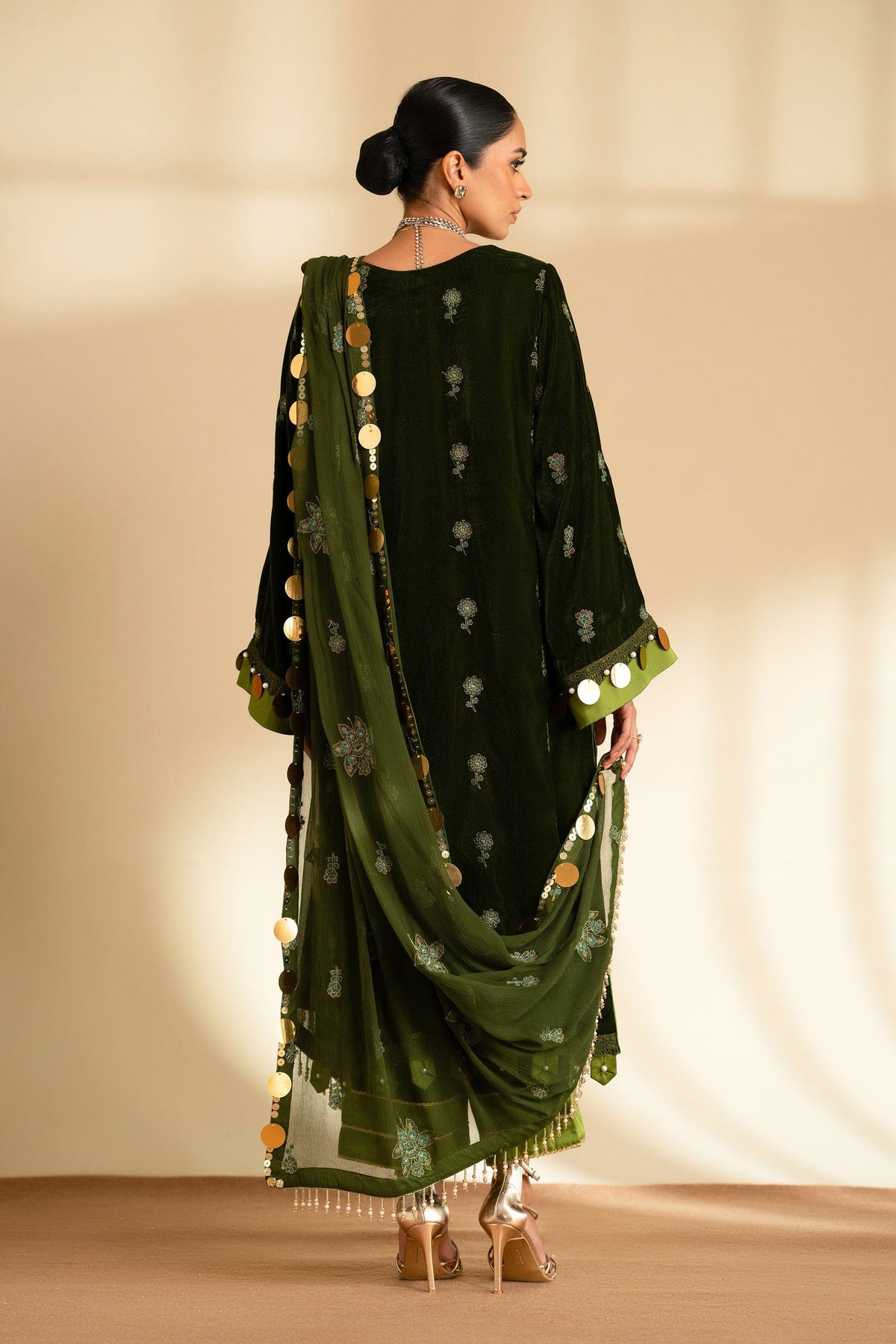 Taana Baana | The Velvet Affair | F0487B by Taana Baana - Designer Dress - Type: Ladies Clothes - Available at Libayah - 100% Original