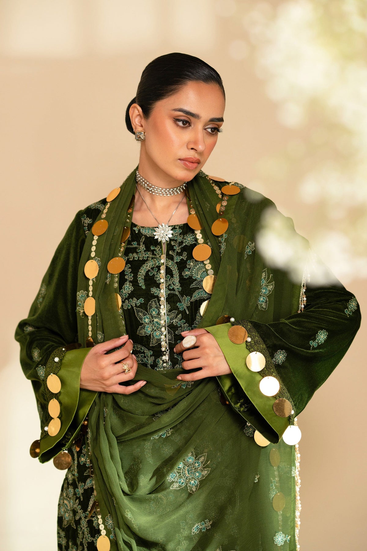 Taana Baana | The Velvet Affair | F0487B by Taana Baana - Designer Dress - Type: Ladies Clothes - Available at Libayah - 100% Original