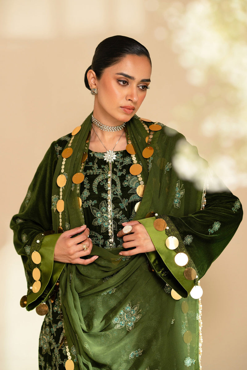 Taana Baana | The Velvet Affair | F0487B by Taana Baana - Designer Dress - Type: Ladies Clothes - Available at Libayah - 100% Original