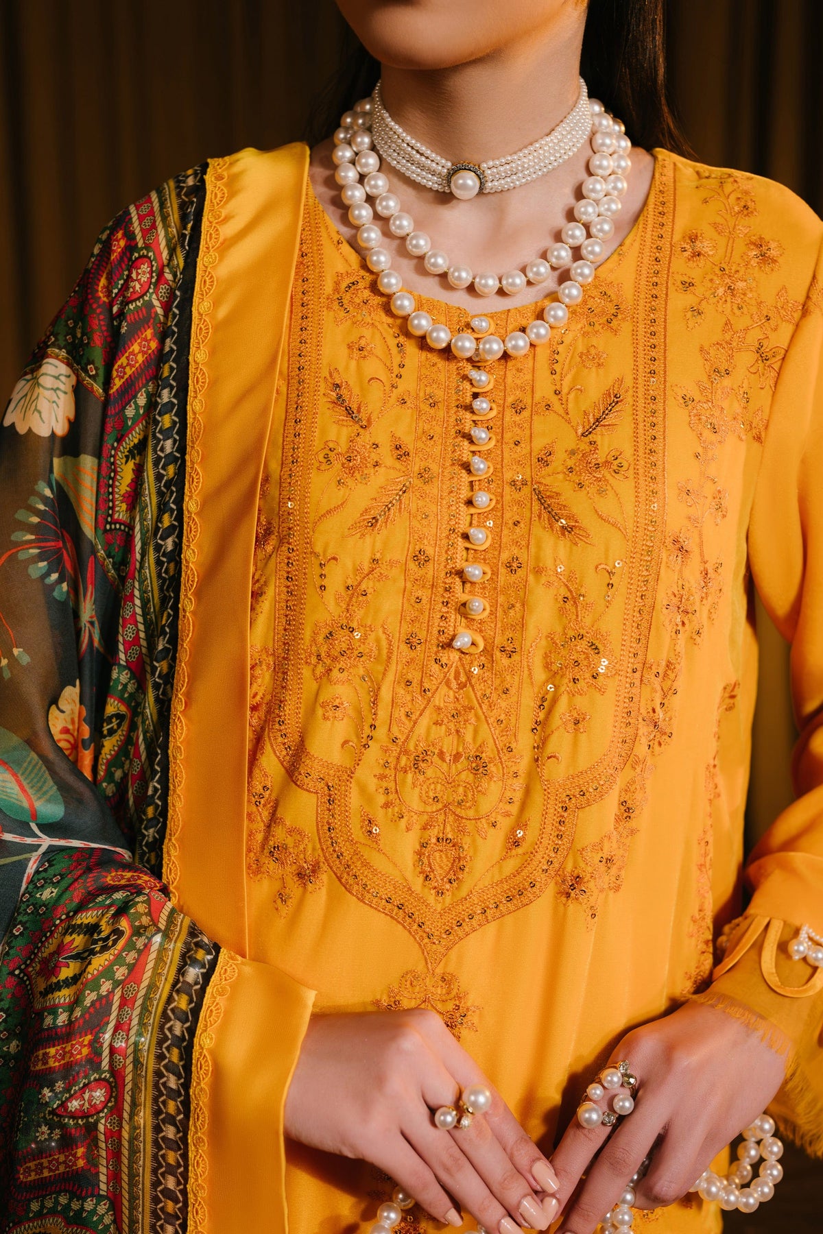 Taana Baana | The Velvet Affair | F0467 by Taana Baana - Designer Dress - Type: Ladies Clothes - Available at Libayah - 100% Original