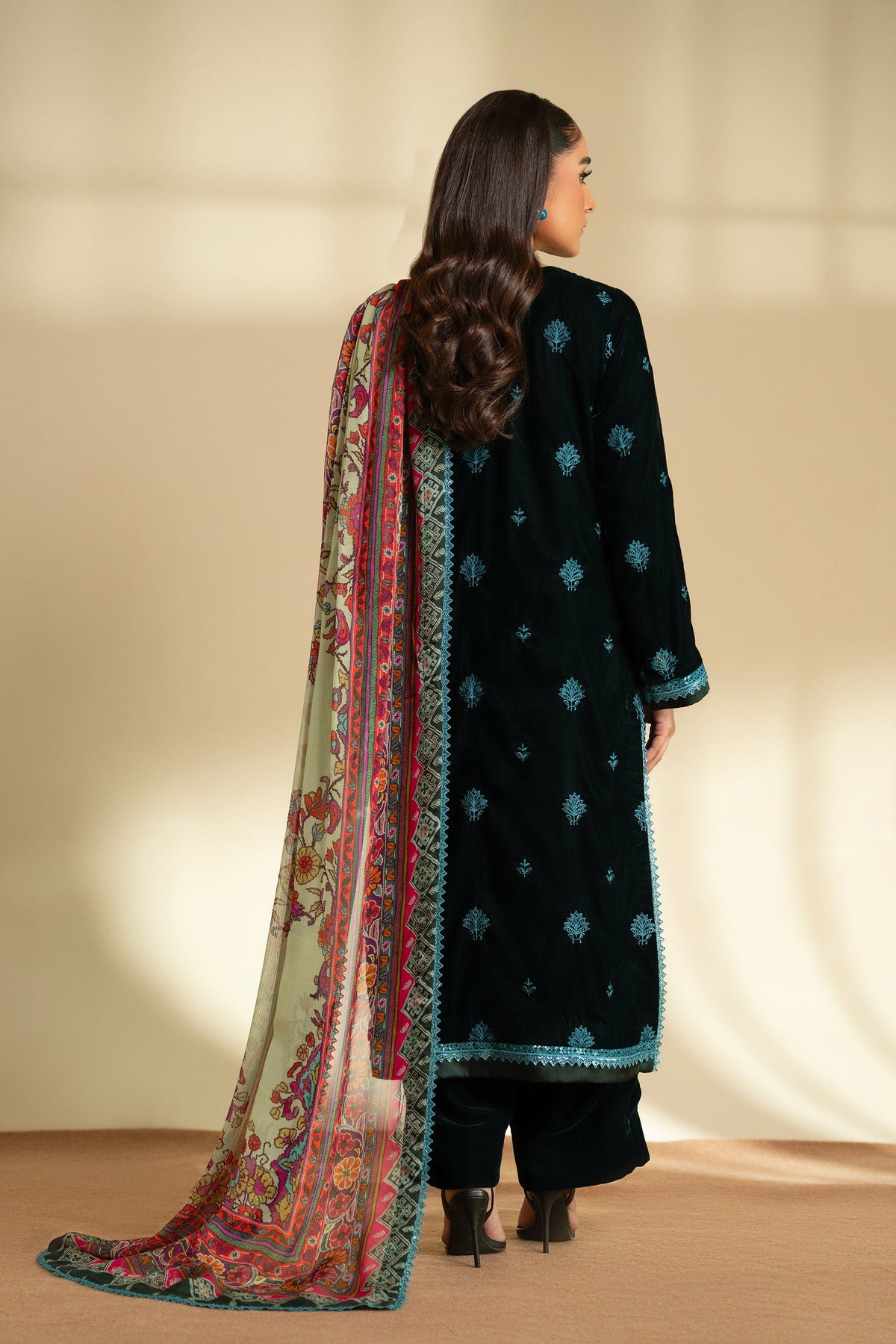 Taana Baana | The Velvet Affair | F0483 by Taana Baana - Designer Dress - Type: Ladies Clothes - Available at Libayah - 100% Original